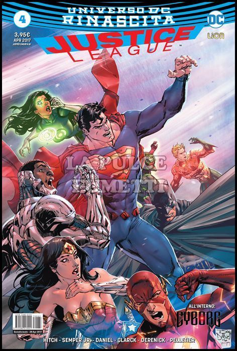 JUSTICE LEAGUE # 62 - JUSTICE LEAGUE 4 - RINASCITA